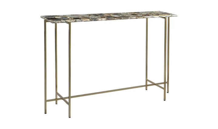 Sandal Agate Console Table