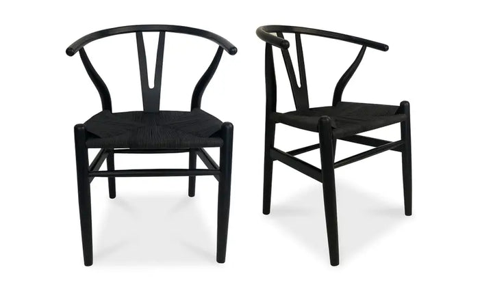 Sierra Dining Chair Black Set of 2