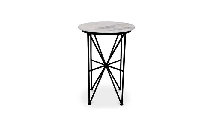 Three Marble Accent Table