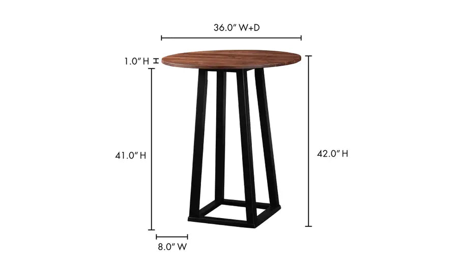 Three Mesa Bar Table